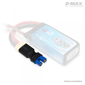 D-Max Kontakt Adapter XT60 (hane) - EC3 (hona)