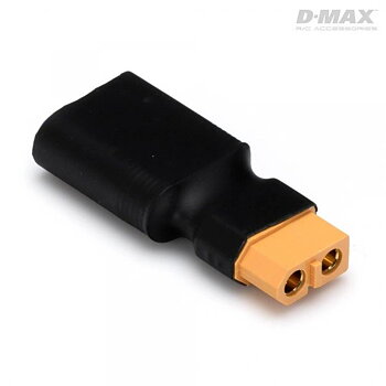 D-Max Kontakt Adapter EC5 (hane) - XT60 (hona)