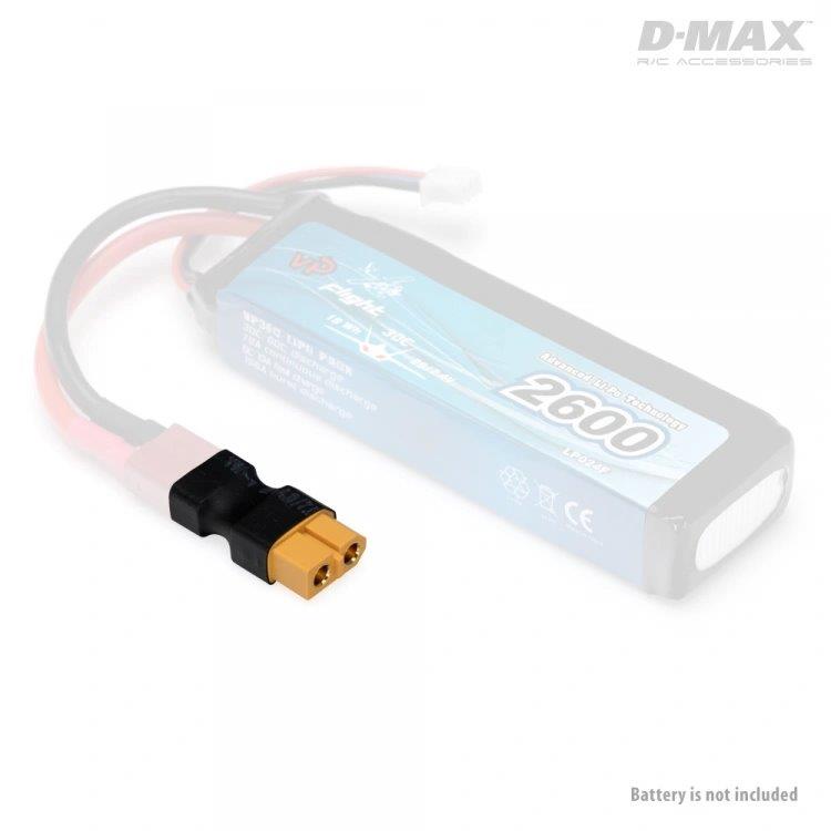 D-Max Kontakt Adapter EC5 (hane) - XT60 (hona)