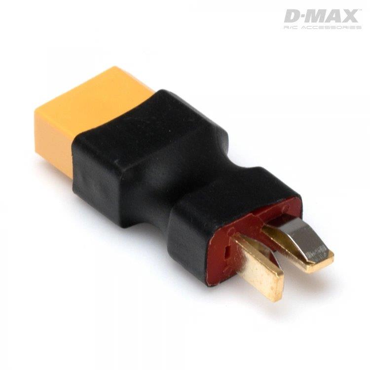 D-Max Kontakt Adapter EC5 (hane) - XT60 (hona) - 7