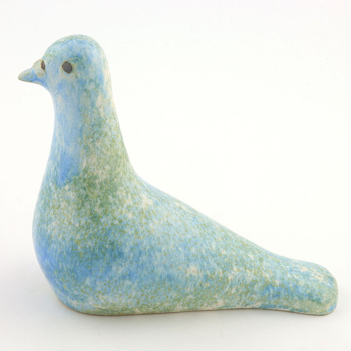 ウィリー・フィッシャー  青い鳩  17/14cm  1960年代