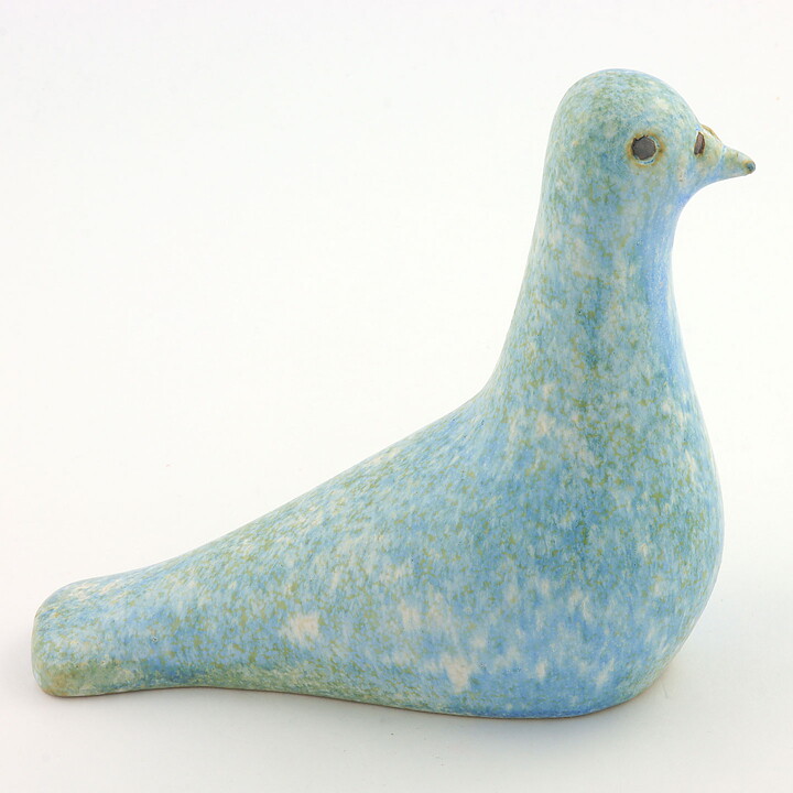ウィリー・フィッシャー  青い鳩  17/14cm  1960年代