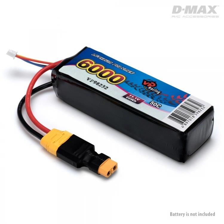 D-Max Kontakt Adapter XT90 (hane) - XT60 (hona) - 4