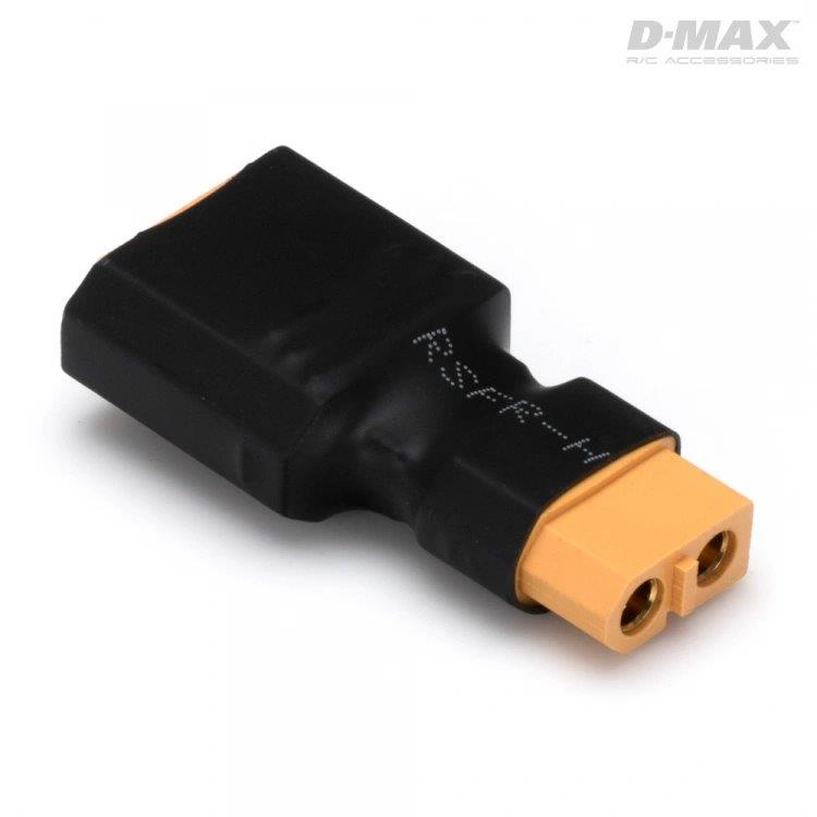 D-Max Kontakt Adapter XT90 (hane) - XT60 (hona) - 3