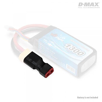 D-Max Kontakt Adapter XT60 (hane) - T-Plug (hona)