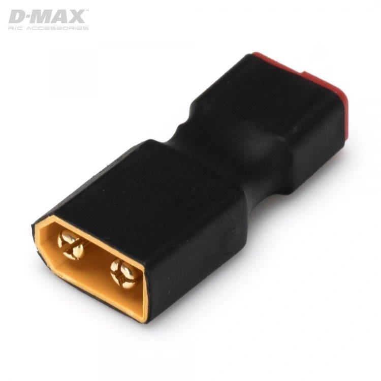 D-Max Kontakt Adapter XT60 (hane) - T-Plug (hona) - 6