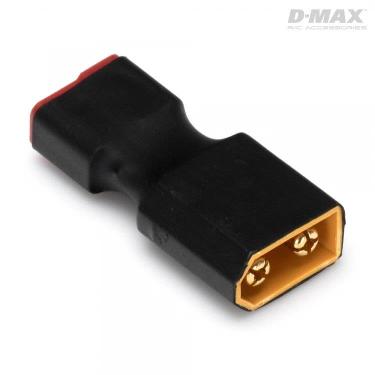 D-Max Kontakt Adapter XT60 (hane) - T-Plug (hona) - 3