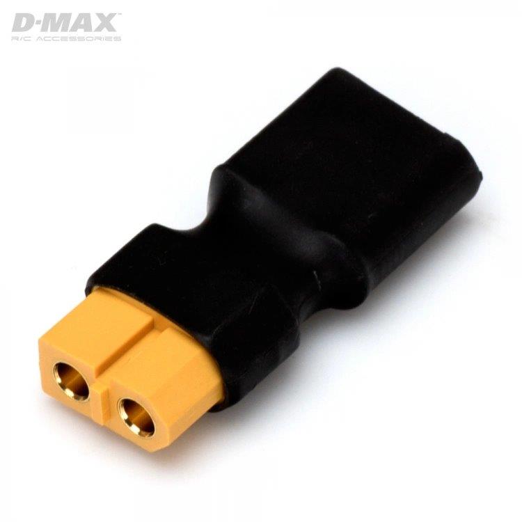 D-Max Kontakt Adapter EC3 (hane) - XT60 (hona) - 5