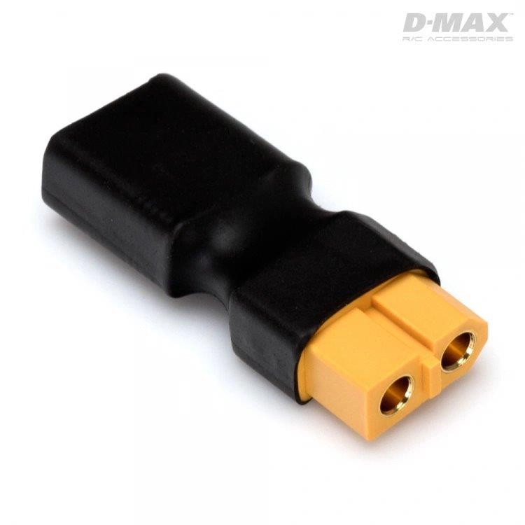 D-Max Kontakt Adapter EC3 (hane) - XT60 (hona) - 4