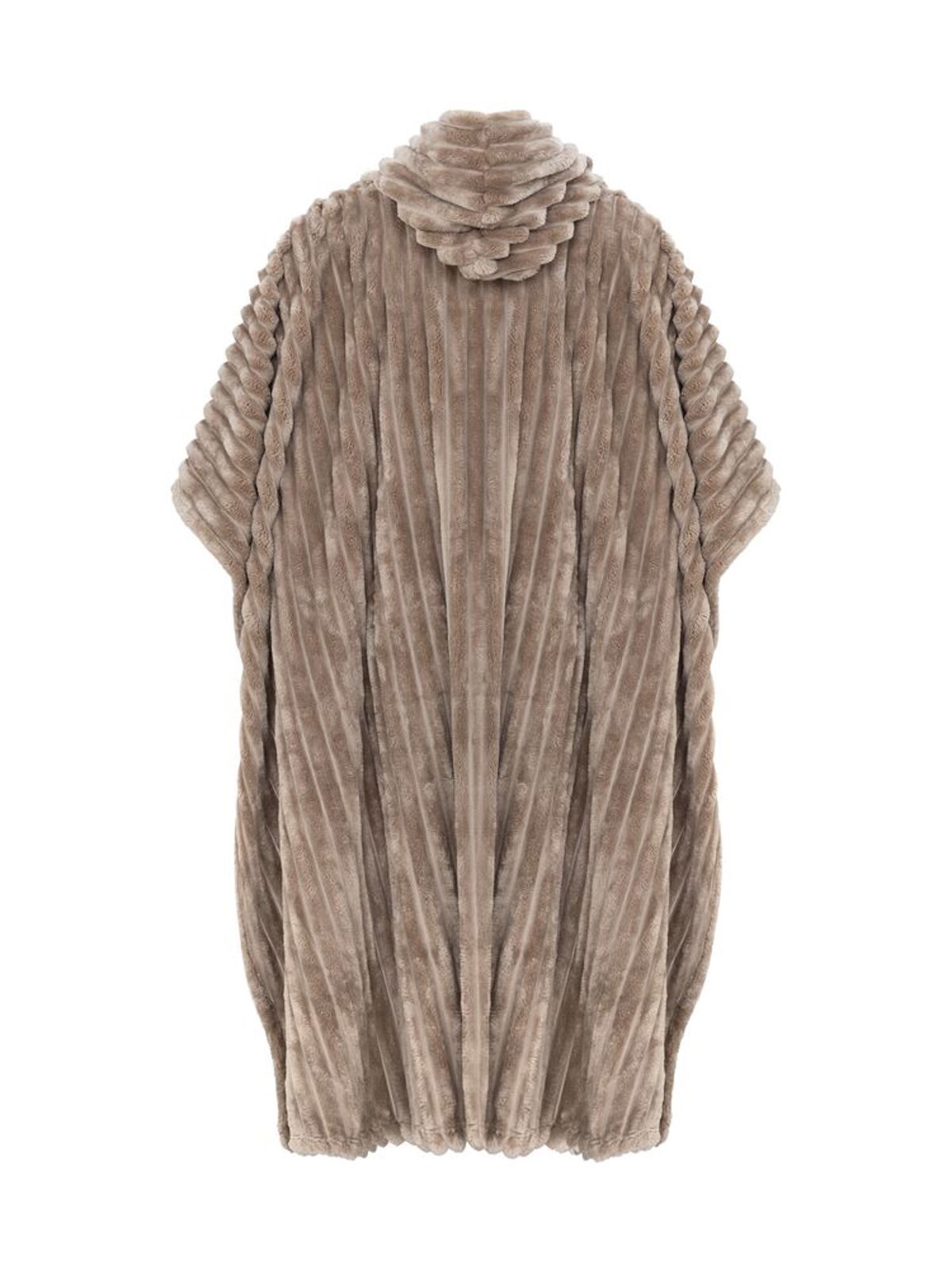 Poncho Cozy - Latte - 4