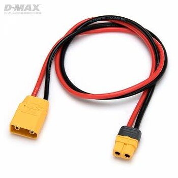 D-Max Laddkabel XT90 Hane till XT60 14AWG 500mm