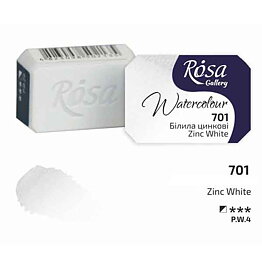 ROSA Gallery akvarellfärg helkopp 2,5 ml – Zinc White