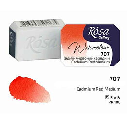 ROSA Gallery akvarellfärg helkopp 2,5 ml – Cadmium Red Medium