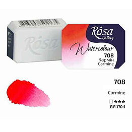 ROSA Gallery akvarellfärg helkopp 2,5 ml – Carmine
