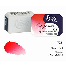 ROSA Gallery akvarellfärg helkopp 2,5 ml – Madder Red