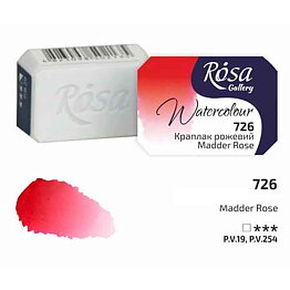 ROSA Gallery akvarellfärg helkopp 2,5 ml – Madder Rose