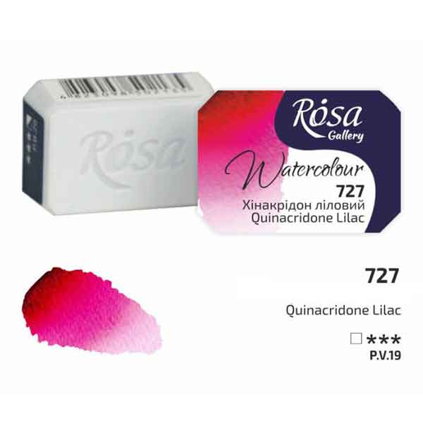 ROSA Gallery akvarellfärg helkopp 2,5 ml – Quinacridone Lilac