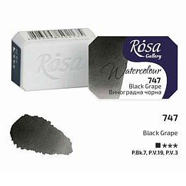 ROSA Gallery akvarellfärg helkopp 2,5 ml – Black Grape