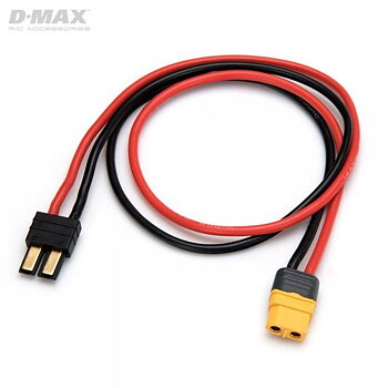 D-Max Laddkabel TRX Hane till XT60 14AWG 500mm