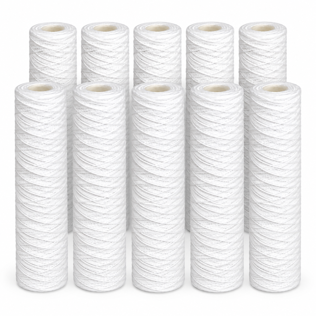 PP Stringfilterpatron 20 tum 20 mikron - 10 Pack -