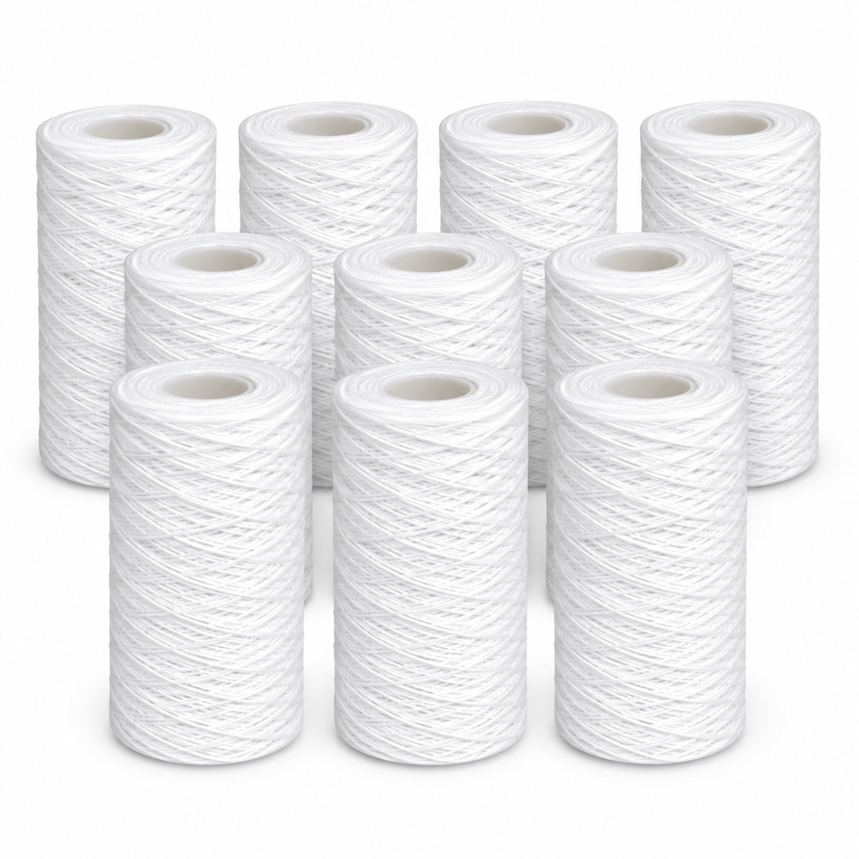 PP Stringfilterpatron 7" 5 mikron - 10 pack -