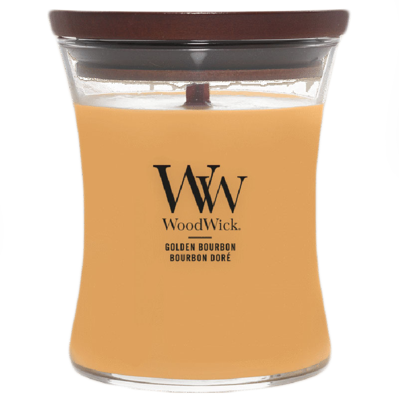 Woodwick Golden Bourbon Medium
