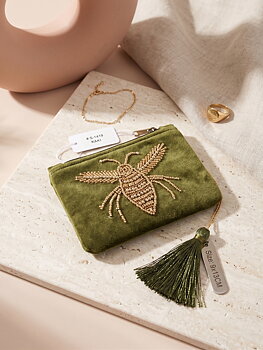 Coin purse khaki