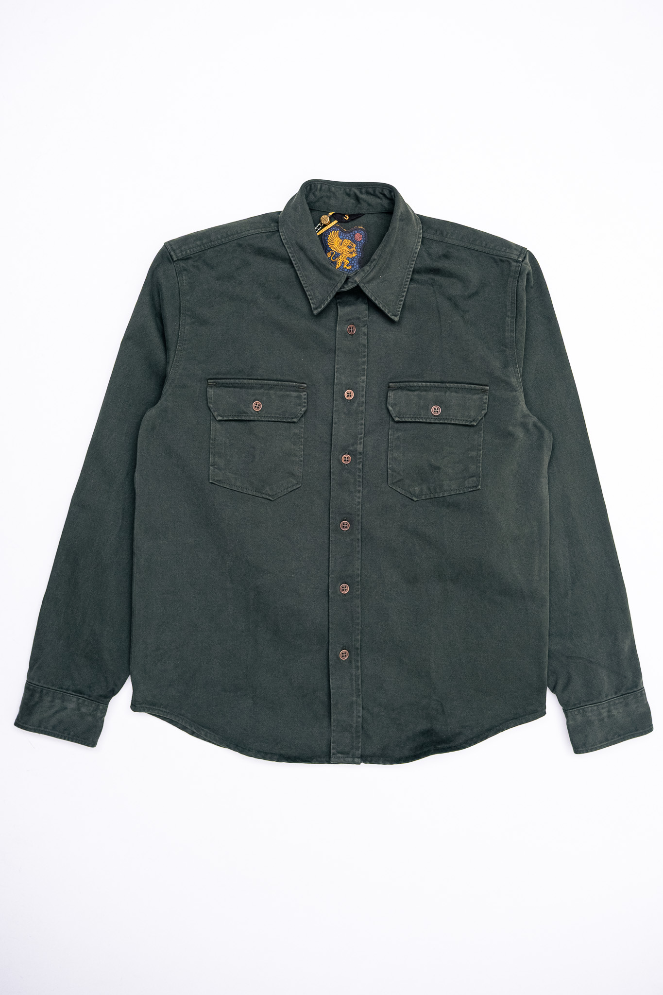 Indigofera - Alamo Shirt Greek Pitch 9.6oz - 2