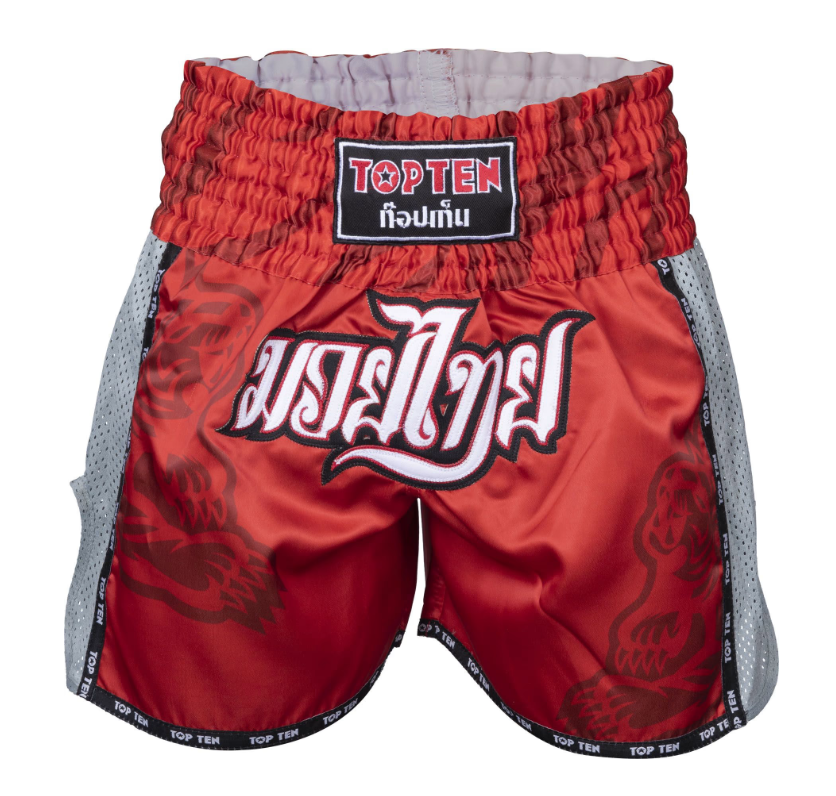 Topten Thaishorts PATCHARA Röd - 2