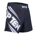 Topten MMA Board Shorts FIGHT TEAM, Svart/Vit