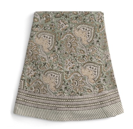 Rund bordsduk  Oriental  Sea Foam Chamois Diameter 220