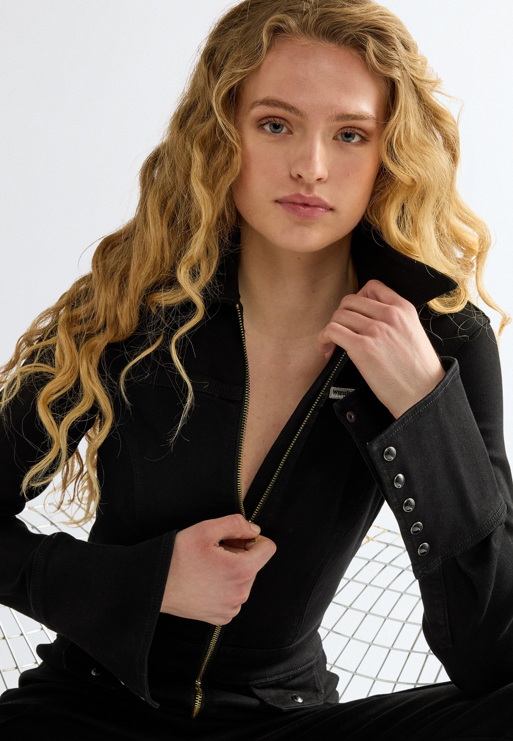 Wrangler catsuit svart - 5