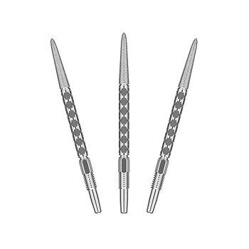 Target FLT Swiss Points Silver 30mm 