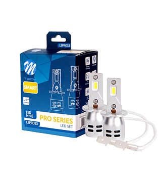H3  LED SET M-TECH PRO SMART  6000K +150%  2 st