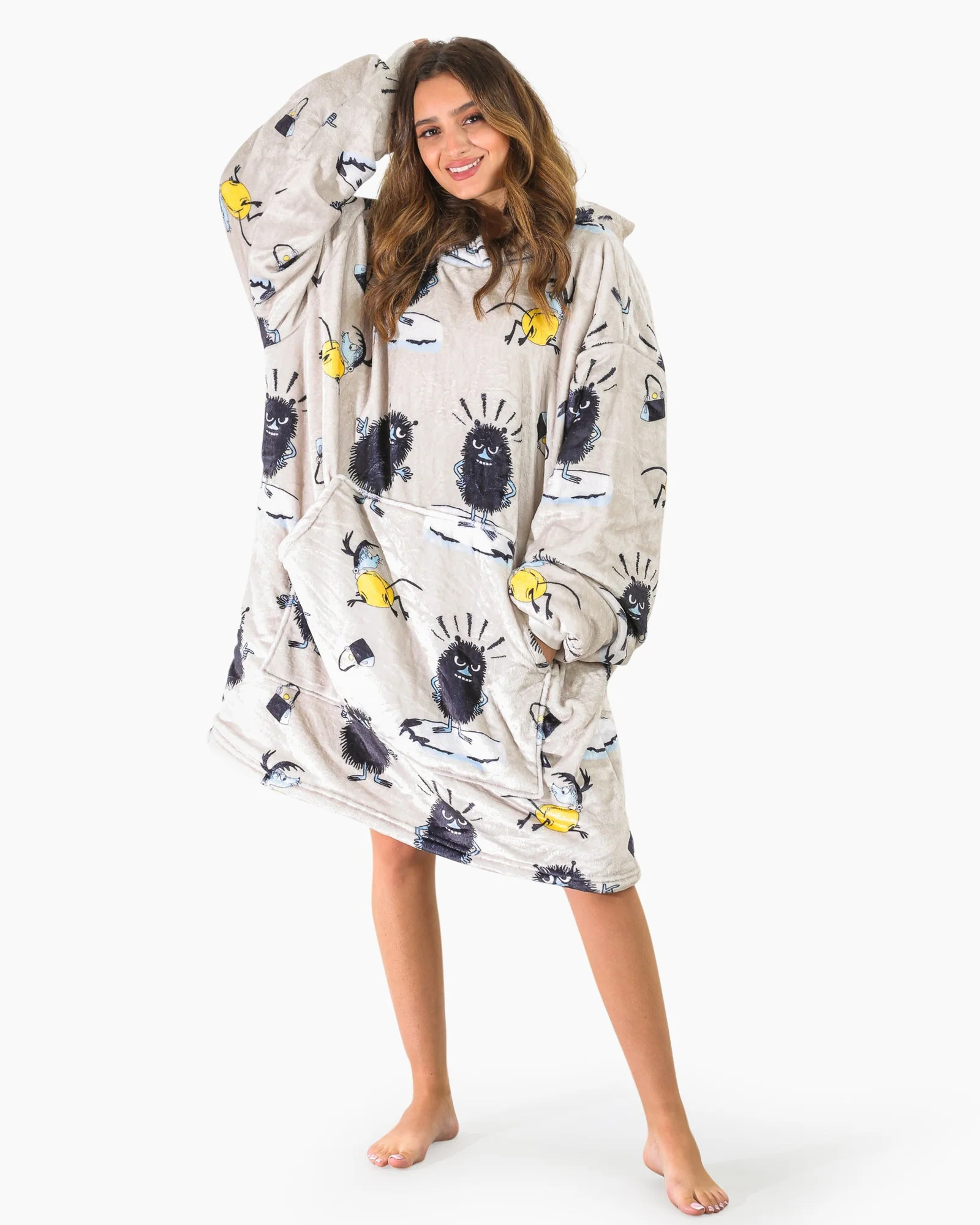 Mumin Cozee Stinky – Oversized Filttröja för Vuxna - 2