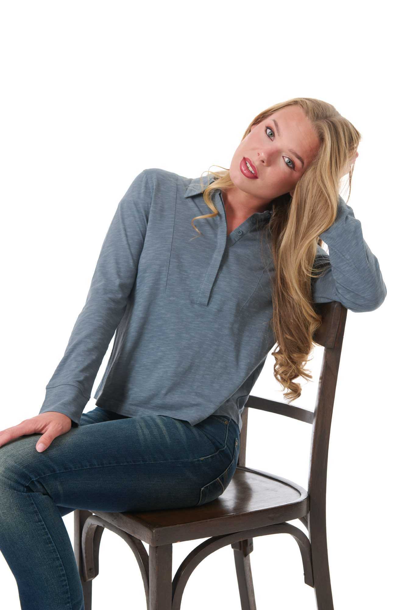 Olivia top  mist - 6