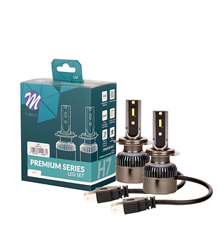H7  MTECH PREMIUM  LED SET 6500K +200%  2st