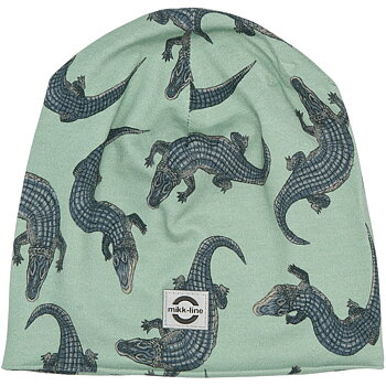 Viscose Elastane Hat AOP Croco AOP