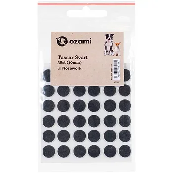 Nosework Tassar svarta 36st