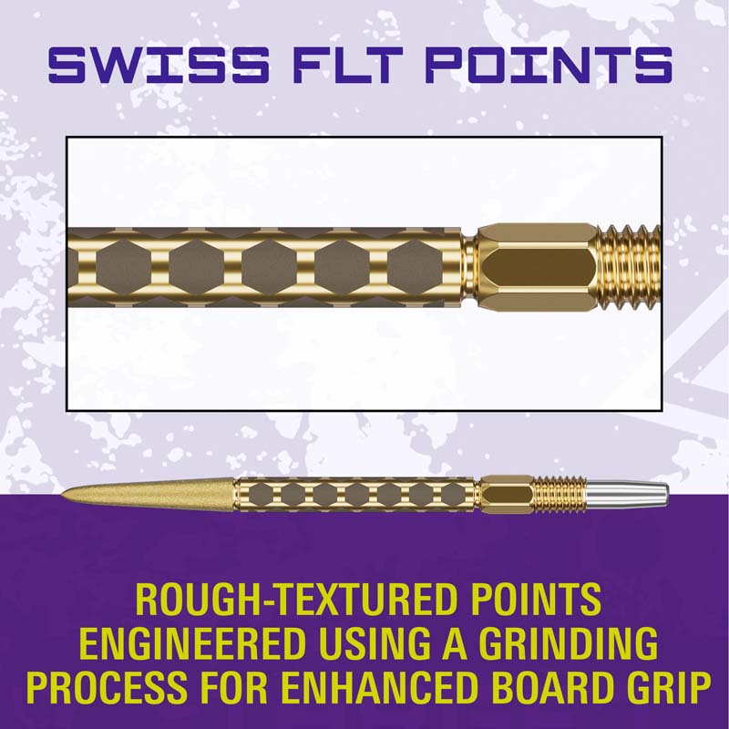 Target FLT Swiss Points Gold 30mm  - 5