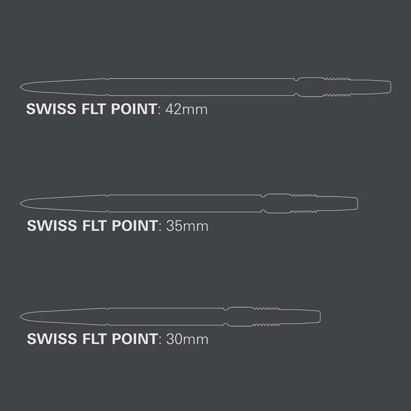 Target FLT Swiss Points Black 30mm  - 4