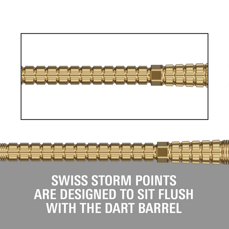 Target Chrono Swiss Point Guld 42mm - 5