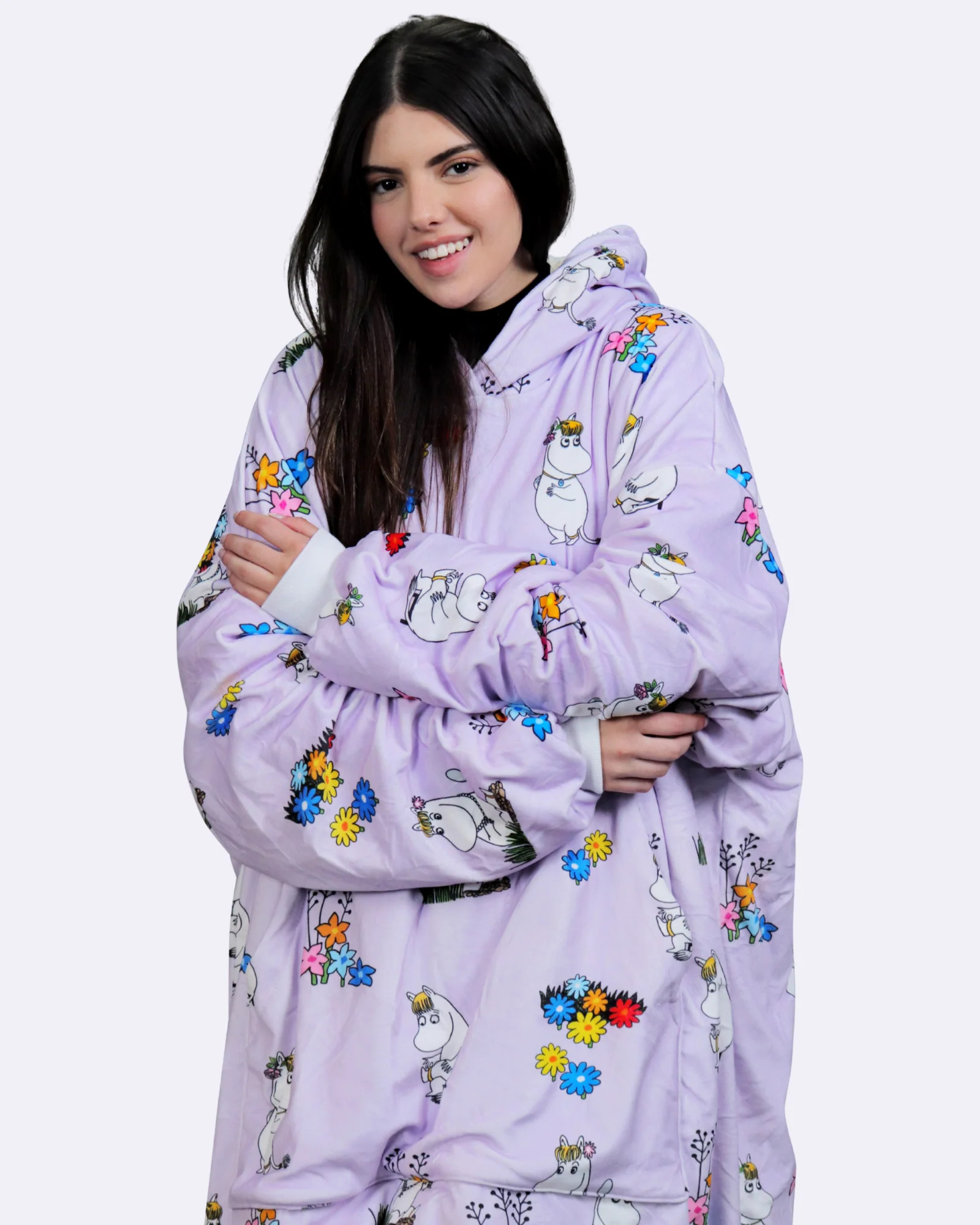 Mumin Cozee Snorkfröken – Oversized Filttröja för Vuxna - 2