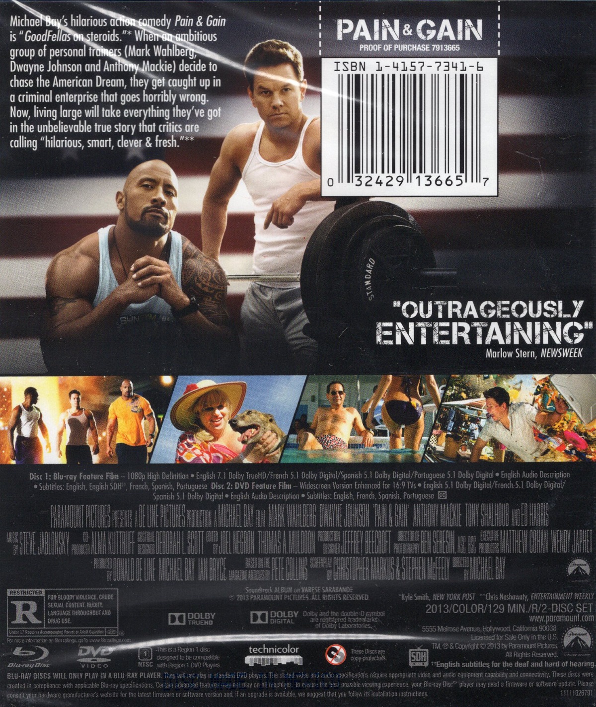 Pain & Gain (ej svensk text) (Blu-ray) - 2