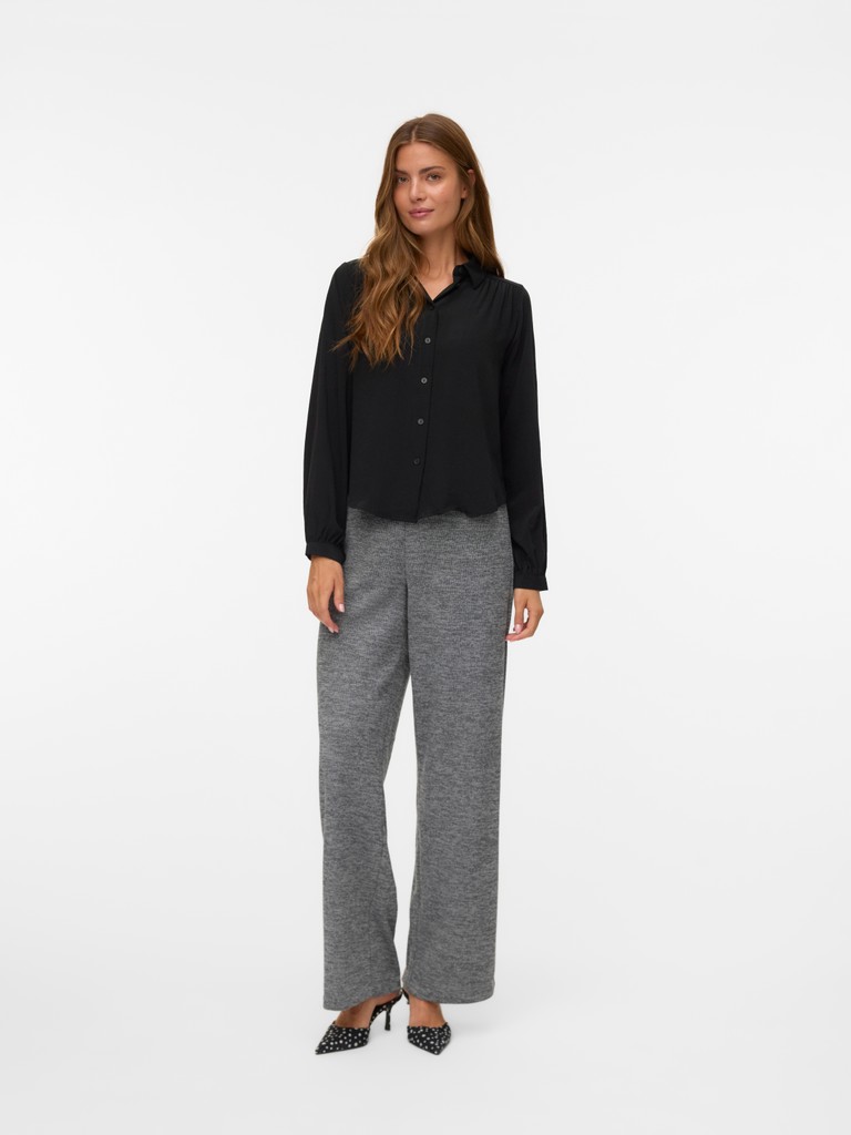 Vero Moda - Berlin Byxa Salt Peppar - 4