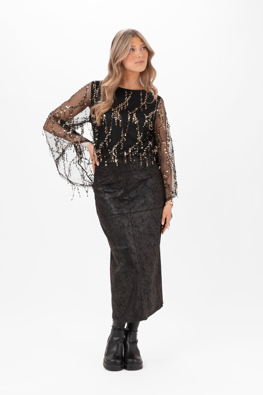 Colt Skirt, Black - Capri Collection