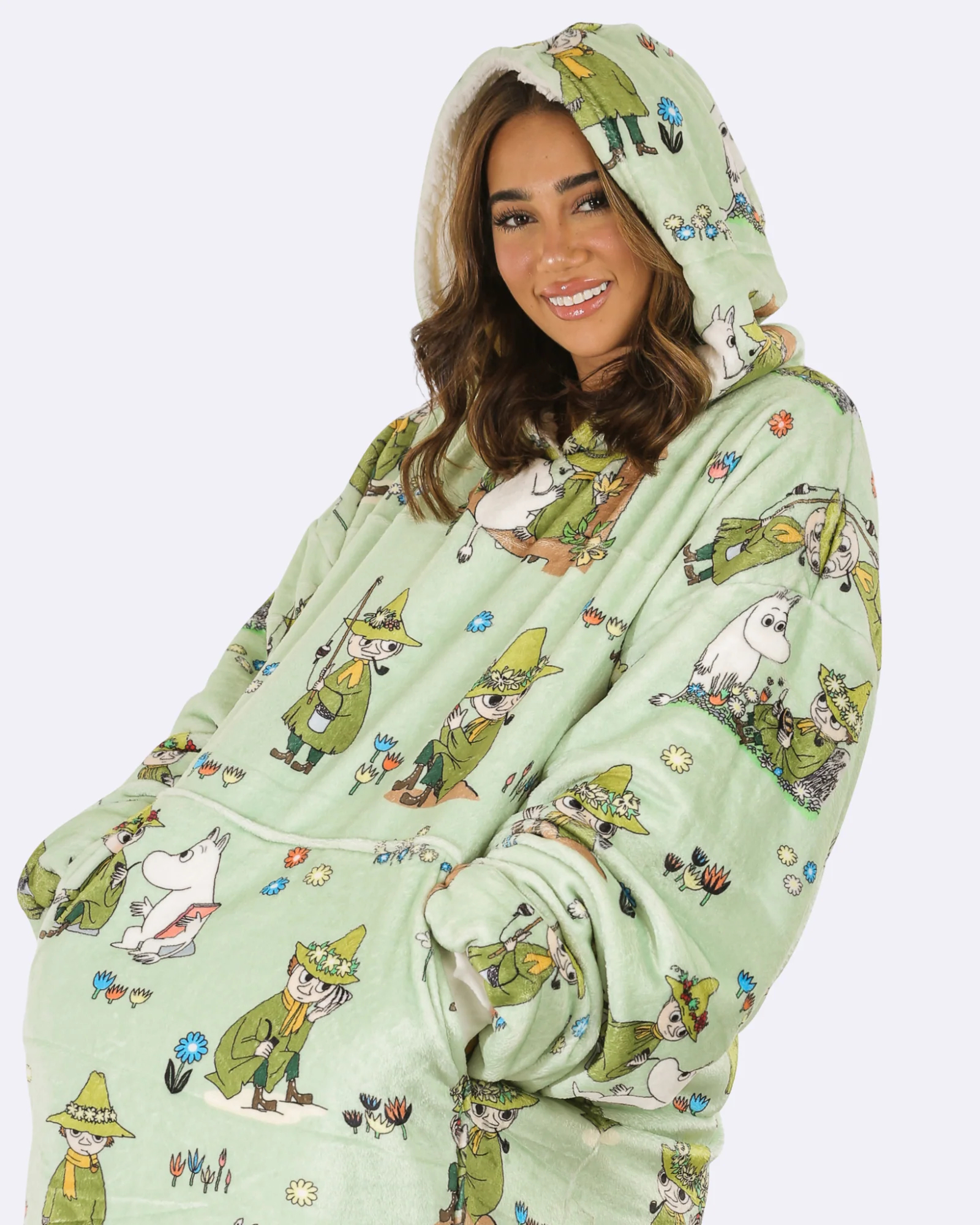 Mumin Cozee Snusmumriken – Oversized Filttröja för Vuxna - 2