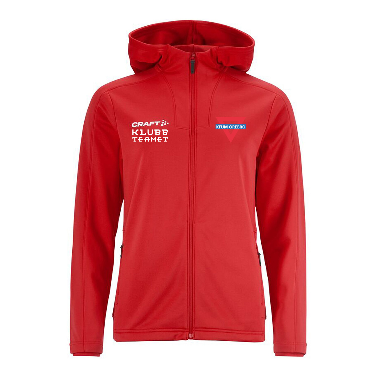 Craft Evolve 2.0 Brushed Hood Jacket Ledare Dam (KFUM Örebro Innebandy)