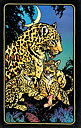 LEOPARD AND CUBS