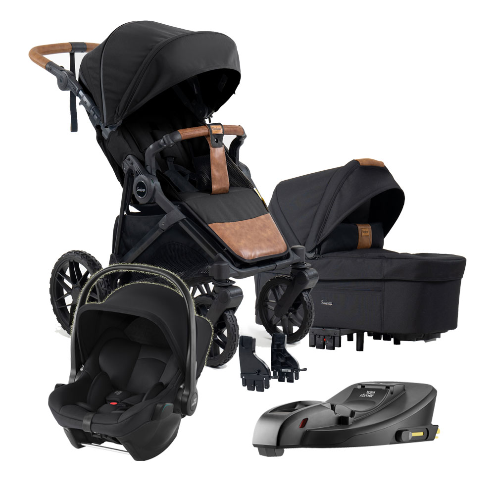 Emmaljunga Sonic Combi - inkl Britax Baby-Safe Core Babyskydd och bas - Paketpris